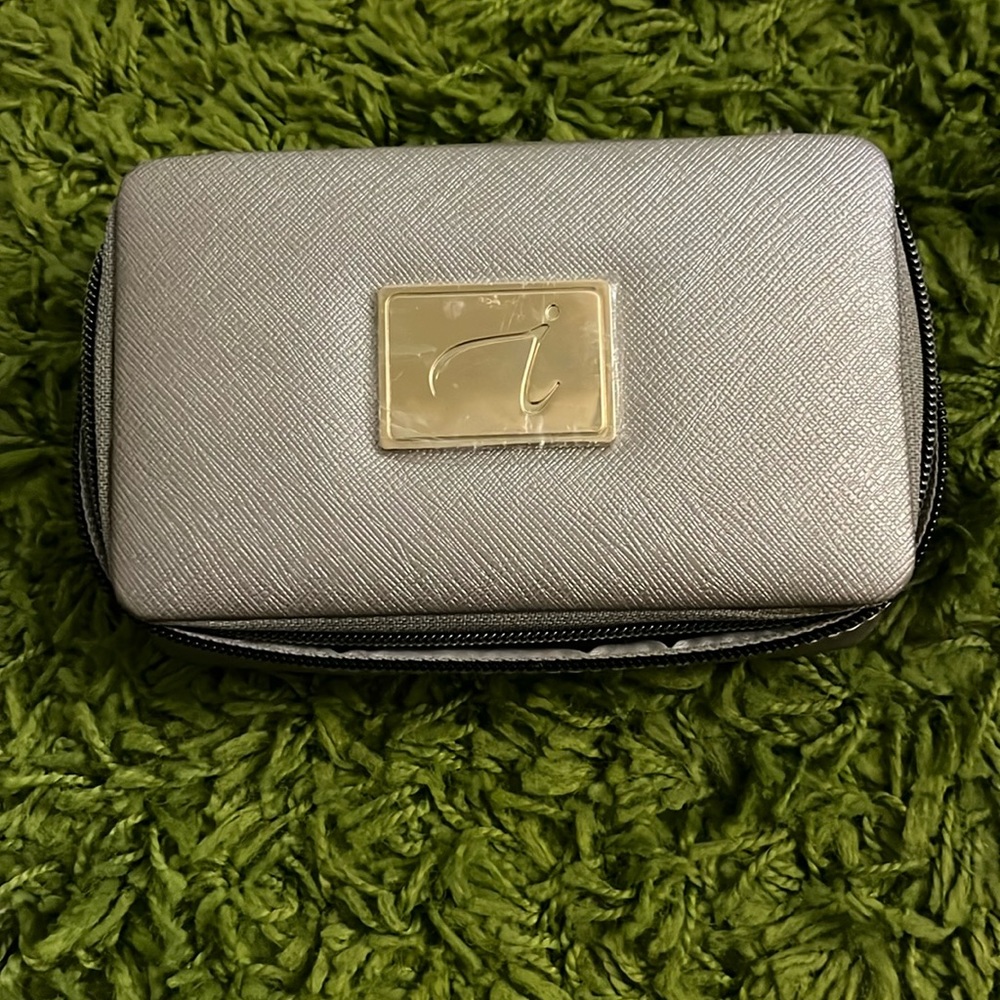 Jane Iredale cosmetic bag with mirror